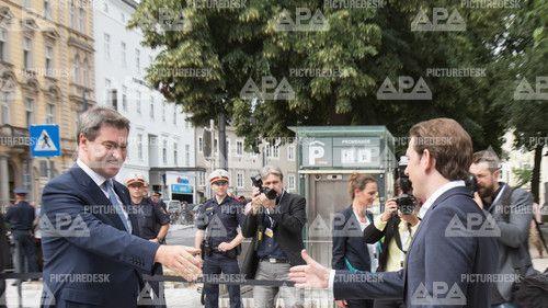 Regierungstreffen in Linz