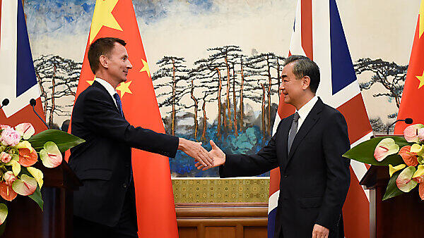 Jeremy Hunt tappte ins diplomatische Fettnäpfchen