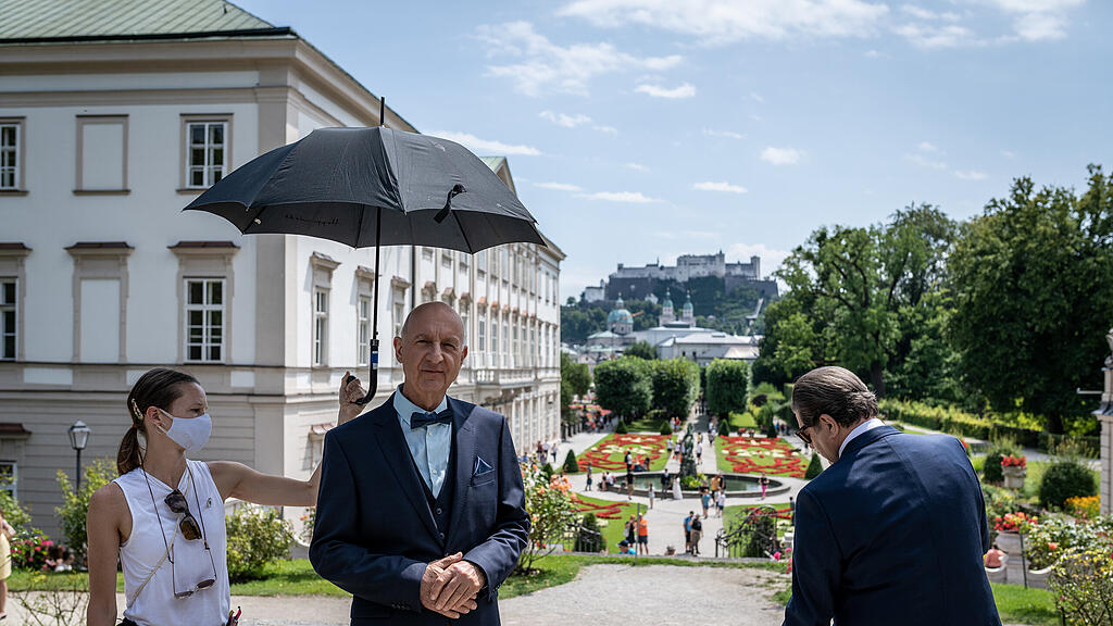 Dreharbeiten, Die Toten von Salzburg
