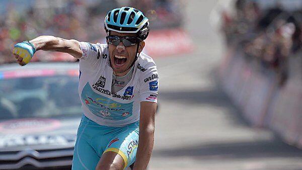 Fabio Aru holte sich auf der 19. Etappe den Tagessieg