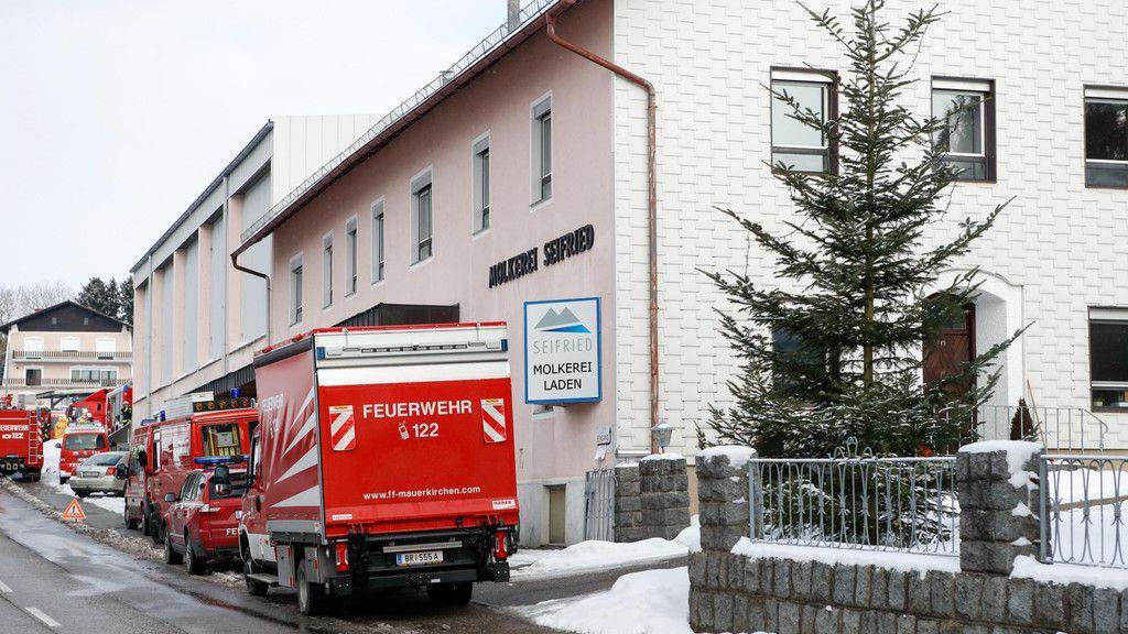 Säureaustritt in Molkerei in Aspach