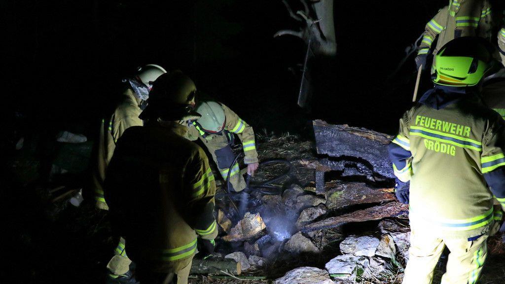 Brand am Untersberg