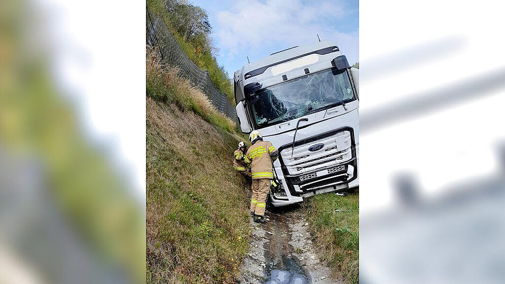 Lkw-Unfall A10 zederhaus