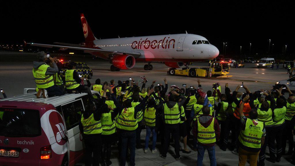 Letzter Flug Air Berlin
