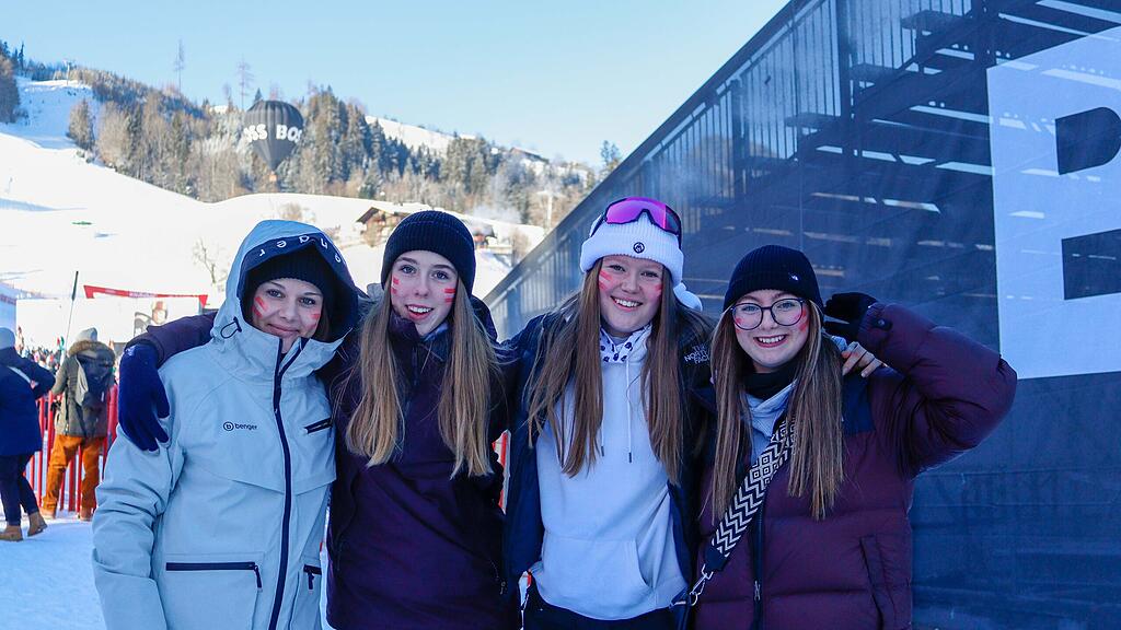 Die Stimmung beim 84. Hahnenkamm-Rennen!