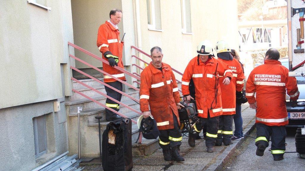 Brand in Bischofshofen