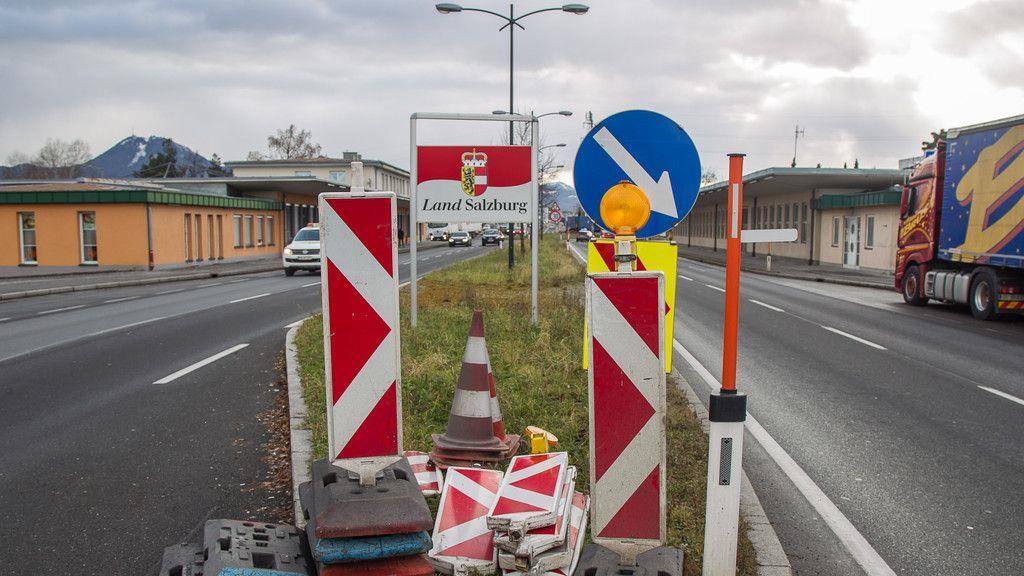 Grenzübergang Freilassing: Container entfernt