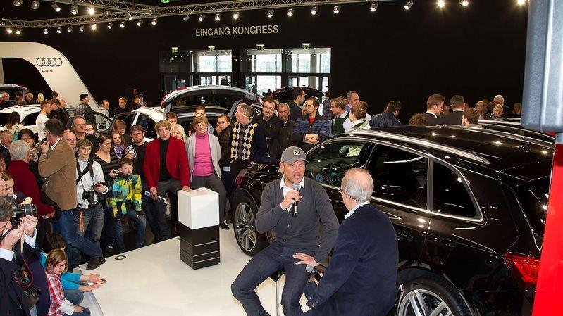Autogrammstunde mit Hermann Maier