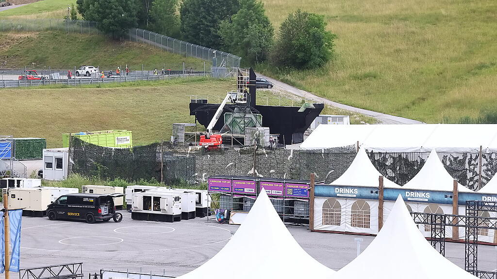 Electric Love 2023: Arbeiten am Salzburgring