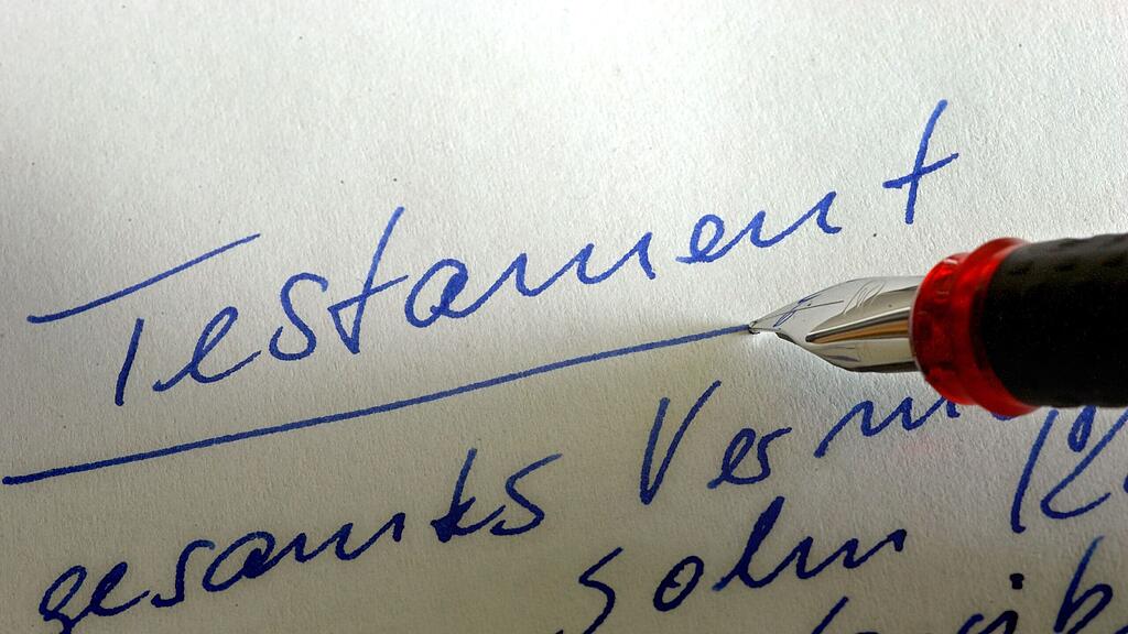 Wann das Testament unterschrieben wurde, ist nicht bekannt.