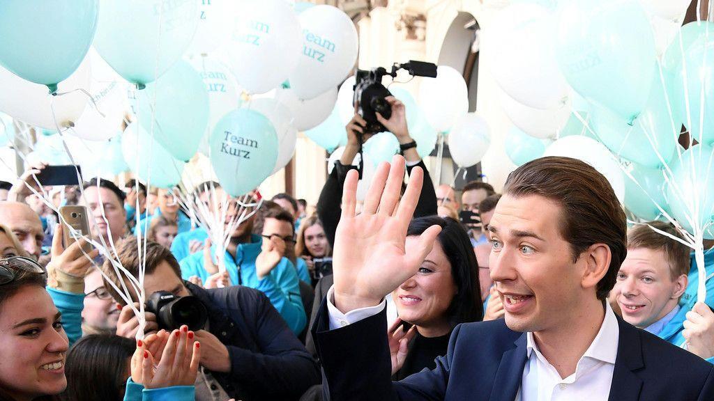 Sebastian Kurz startet ins Wahlkampffinale