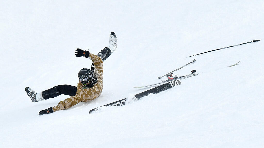 Ski-Unfall, Skiunfall, Wintersport
