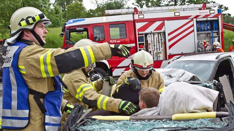 Großübung in Elsbethen