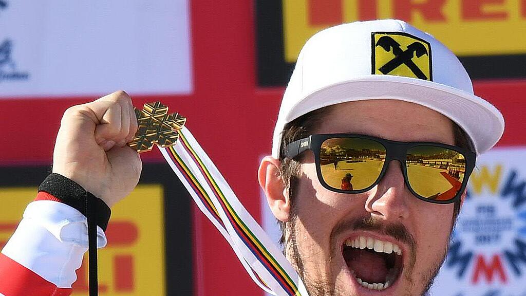 Hirscher holte zum Abschluss der Ski-WM sein zweites Gold.