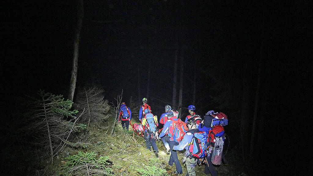 Bergung Jäger Steinbachtal