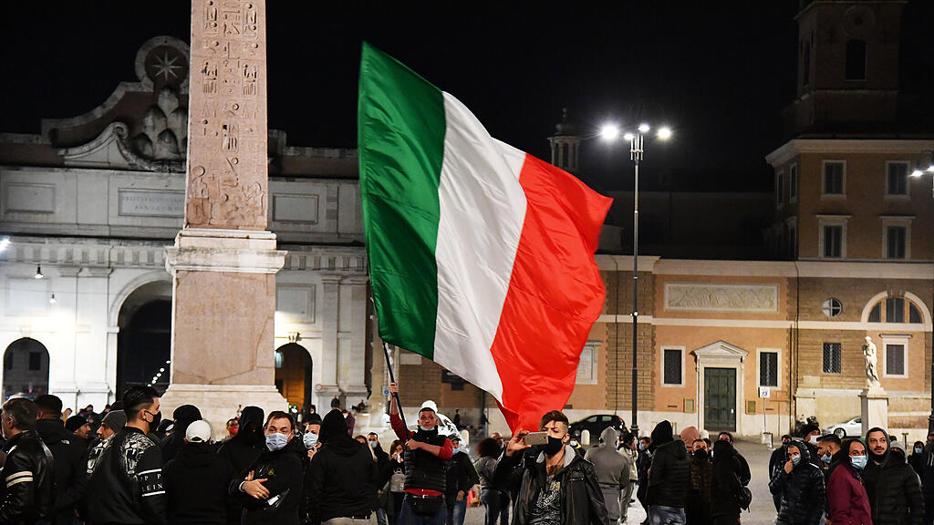 Proteste in Rom
