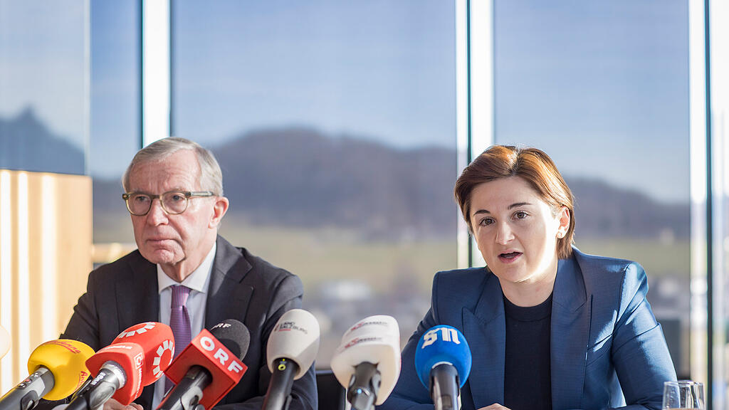 PK: Neue Ressortverteilung mit Haslauer und Svazek