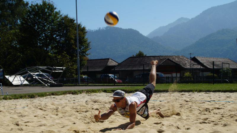 Beachvolleyball: Flo Schnetzer zeigt seinen Home-Court