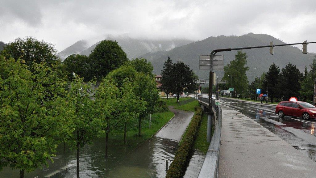 Hochwasser in Ebensee, I