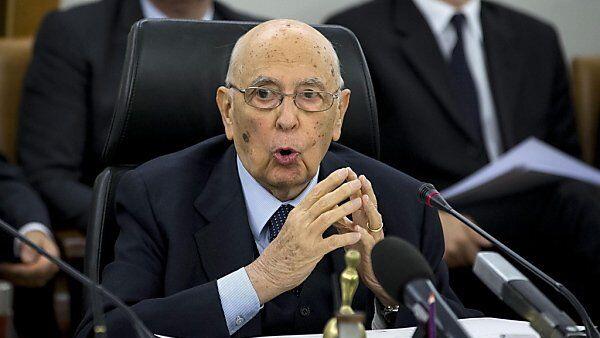 Napolitano könnte Rücktritt erklären
