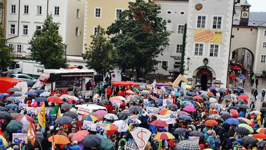 Demo gegen TTIP und CETA in Salzburg I