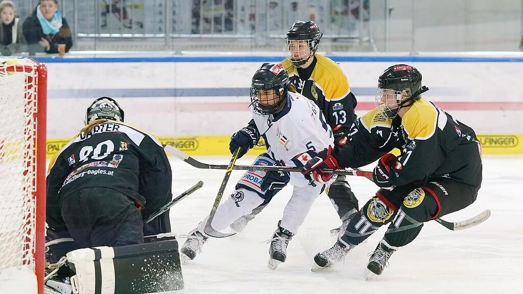 Gleich doppelt konnten die Salzburg Eagles anschreiben.
