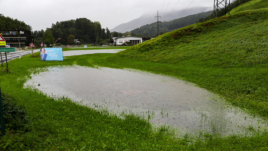 Dauerregen und Hochwasser-Lage