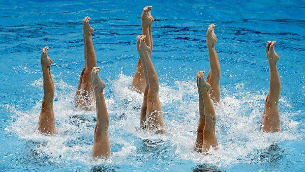Russlands Damen zeigten sich am synchronsten