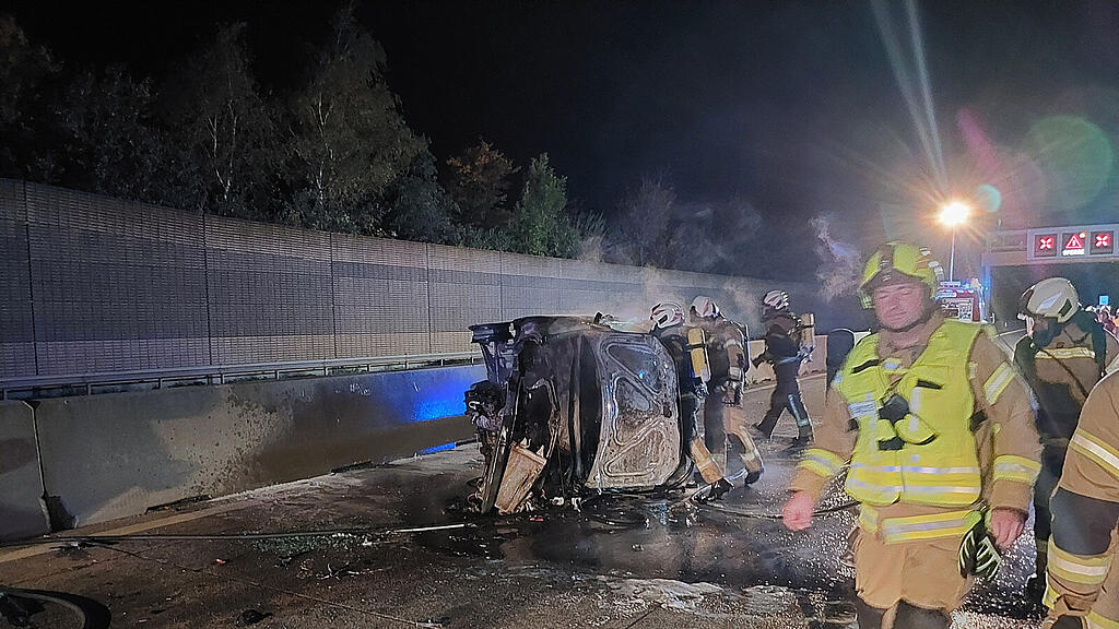 Pkw-Brand Grödig