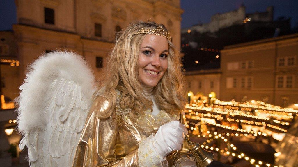 Salzburger Chrsitkind präsentiert