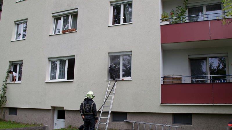 Rauchentwicklung in Wohnung