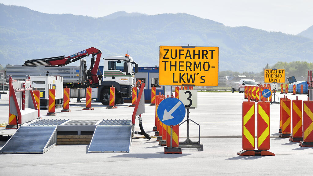 Sanierung am Flughafen Salzburg l\u00e4uft, II