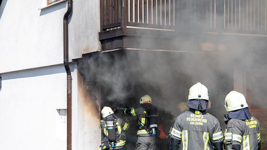 Brand Münchner Bundesstraße
