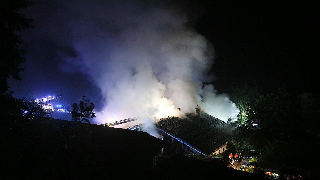 Großbrand in Schneizlreuth fordert sechs Tote