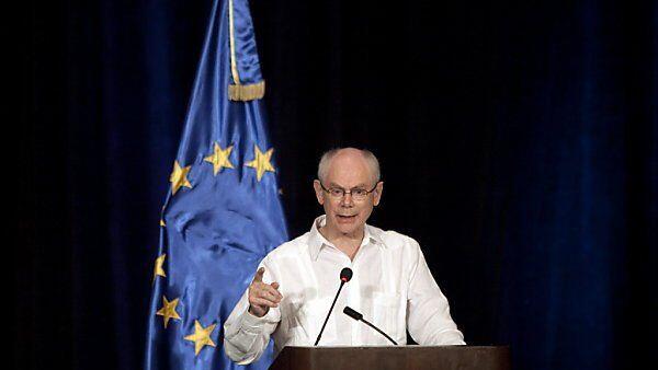EU-Ratspräsident Herman van Rompuy
