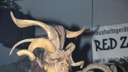 Krampus-Auflauf in St. Johann