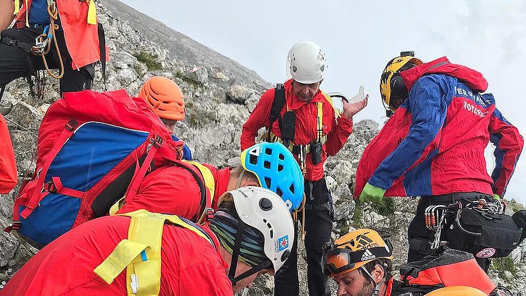 12-Stunden-Rettung am Watzmann