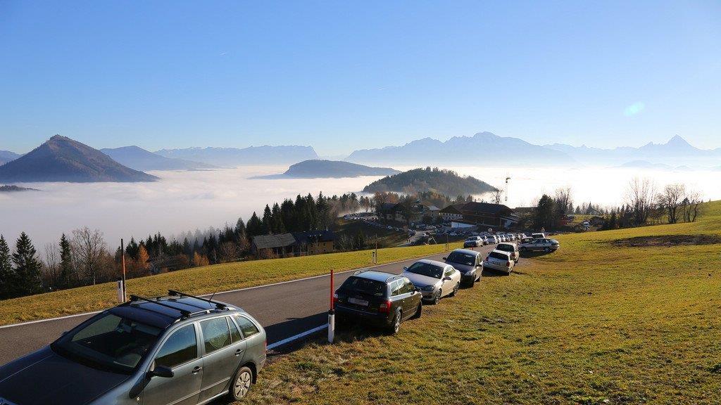Sonne tanken am Gaisberg