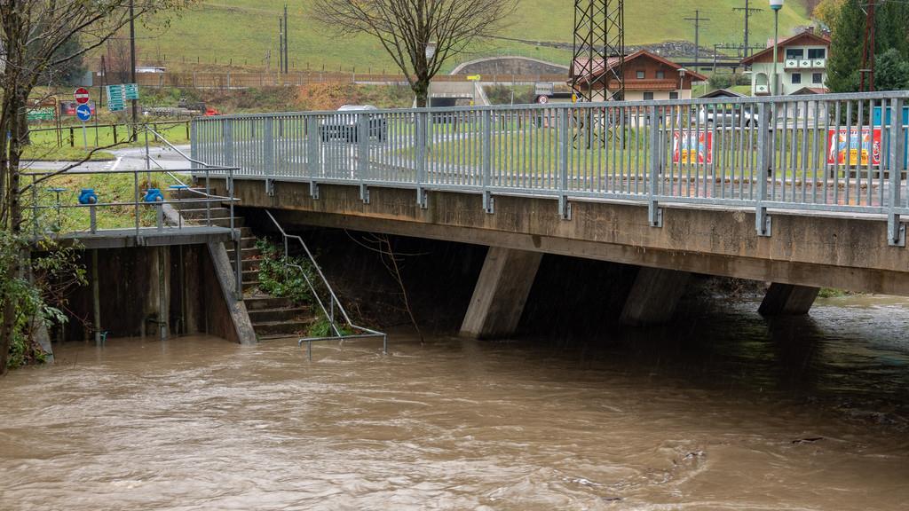 Überflutungen in Bad Hofgastein