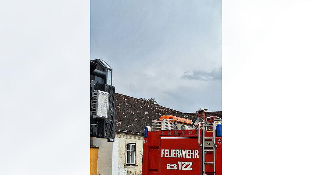 Hagel-Unwetter in NIederösterreich