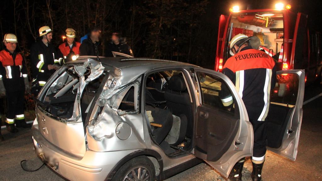 Unfall auf der B20