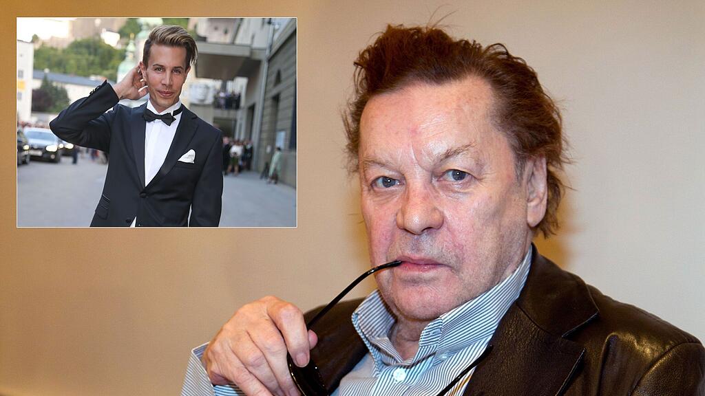 Helmut Bergers Ehe mit Floran Wess (kl. Foto) hielt nur neun Wochen.