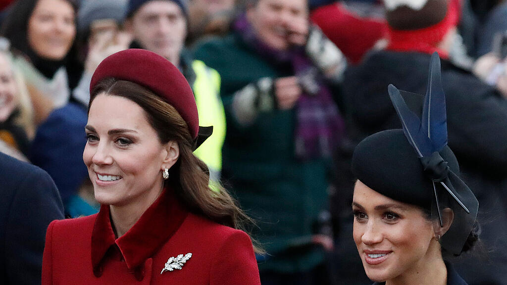 Royals auf Weg zum Weihnachtsgottesdienst