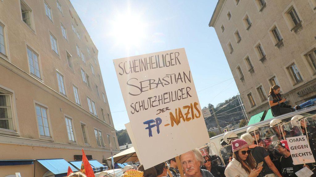 EU-Gipfel: Demo in Salzburg, III