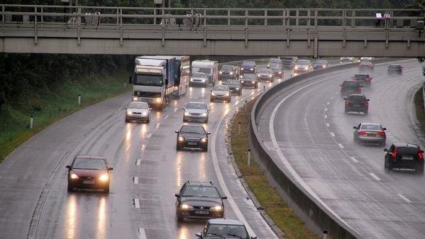 Staubilder auf der A10