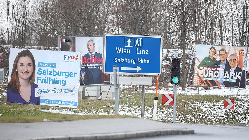 An Wahlwerbung führt derzeit kein Weg vorbei.