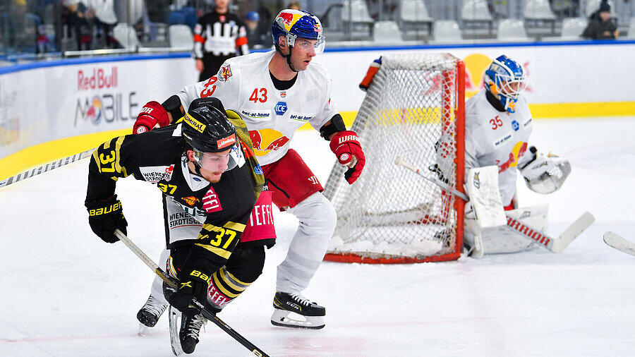 Eishockey: Salzburg schlägt Vienna Capitals