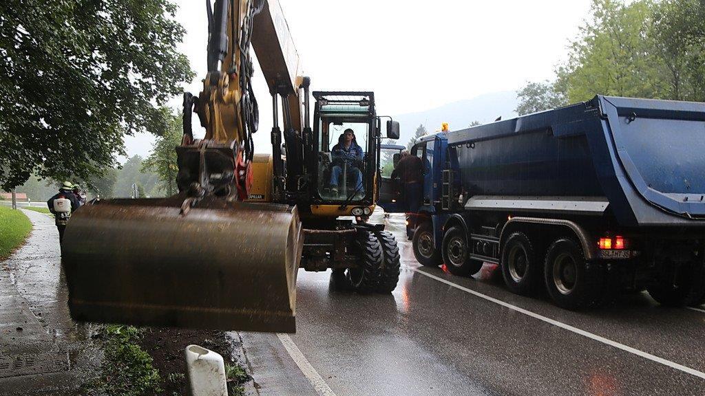 Öleinsatz auf der B20