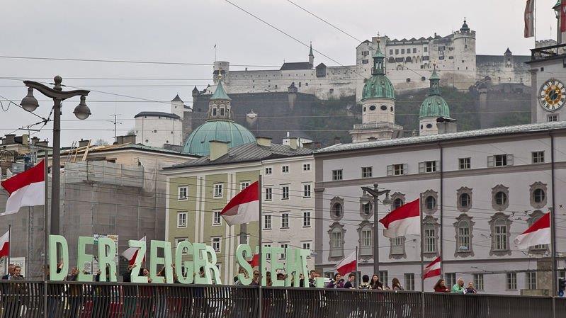 Gedenkaktion der HTL-Salzburg