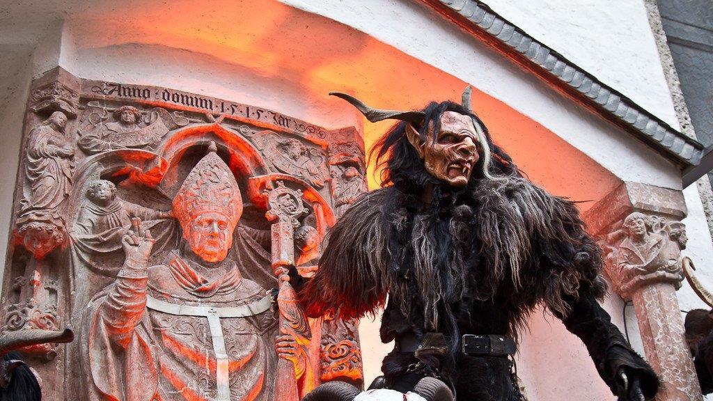 Krampuslauf auf Festung Salzburg